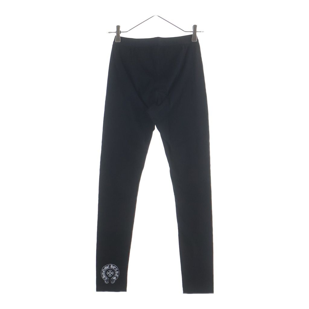 Chrome Hearts Long John Leghgings Long Johns Leggings Black Pants — view 2