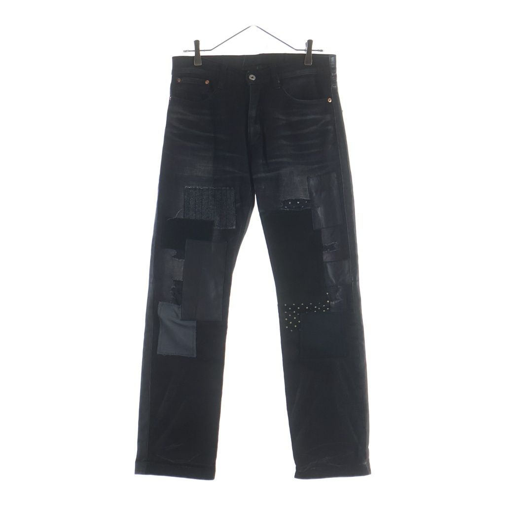 Loewe Junya Watanabe Comme Des Garcons Des Patchwa Cles the Pants Black