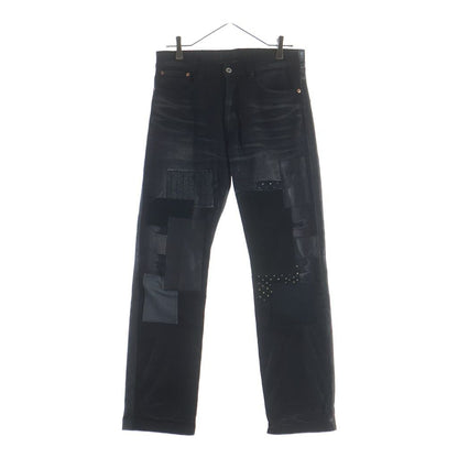 Loewe Junya Watanabe Comme Des Garcons Des Patchwa Cles the Pants Black