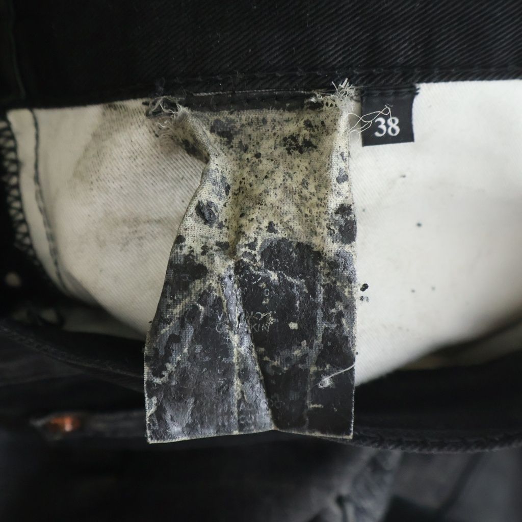 Loewe Junya Watanabe Comme Des Garcons Des Patchwa Cles the Pants Black — view 8