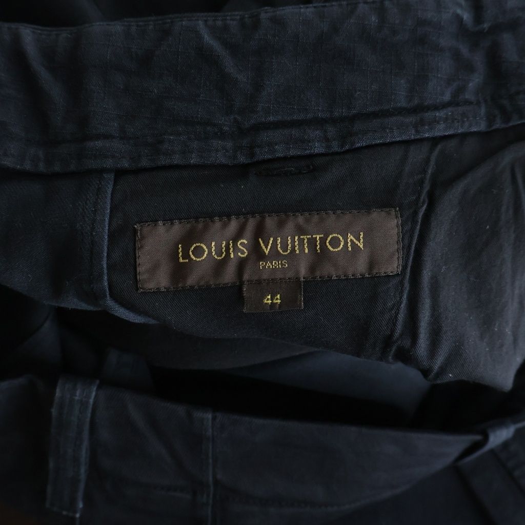 Louis Vuitton Cotton Denim Pants Black 44 — view 6