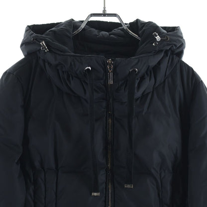 Moncler Nim Coat Down Jacket Black — view 3