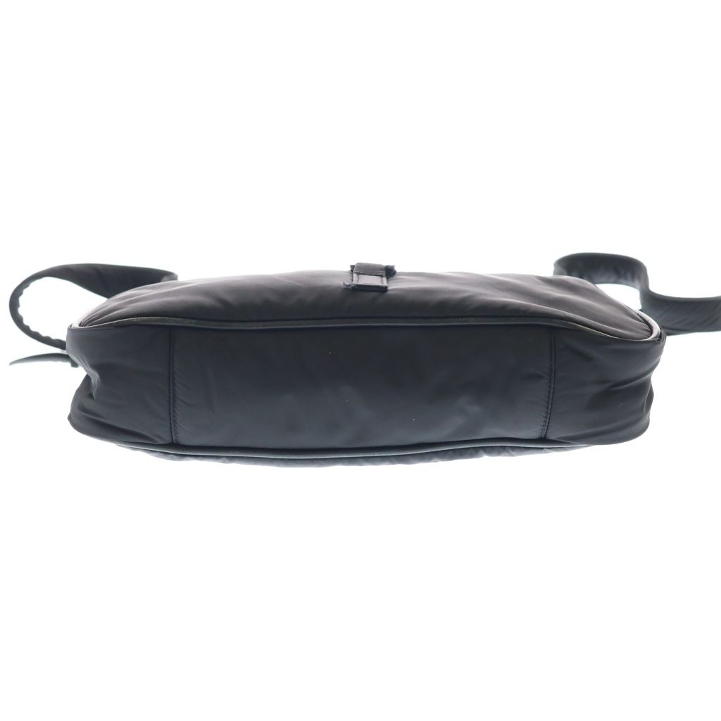 Saint Laurent Paris Cassandra Shoulder Bag Black Nylon — view 4