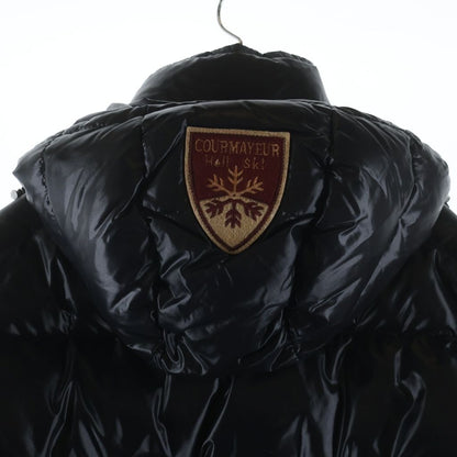 Moncler K2 Special Logo Patch Zip Up Nylon Down Jacket Black 50 — view 4