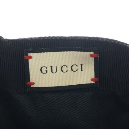 Gucci GG Canvas Logo 6 Panel Baseball Cap Black — view 7