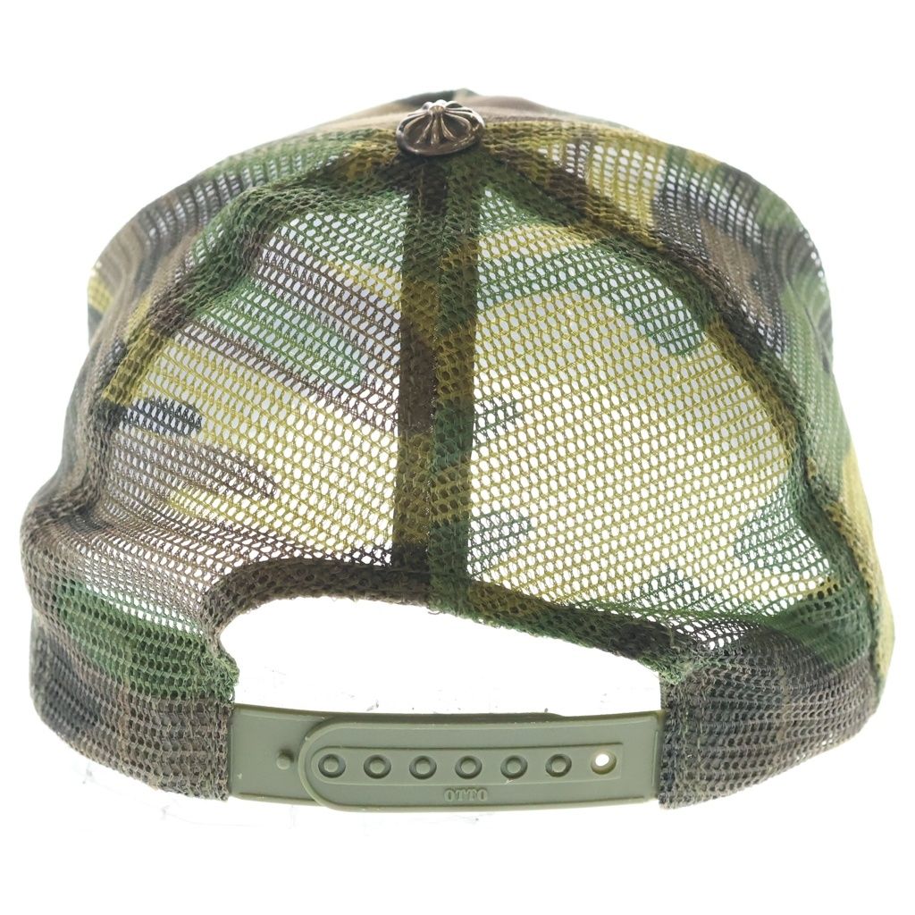 Chrome Hearts Vintage Trucker Cap Cross Ball Mesh Cap — view 2