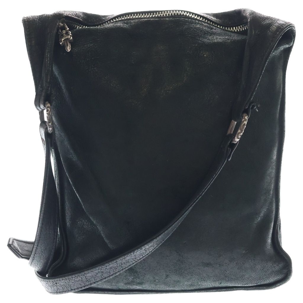 Chrome Hearts F-slinger Shoulder Bag Slinger Suede Black — view 2