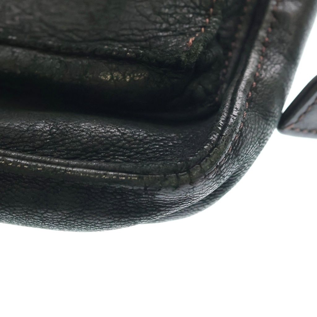 Chrome Hearts F-slinger Shoulder Bag Slinger Suede Black — view 7