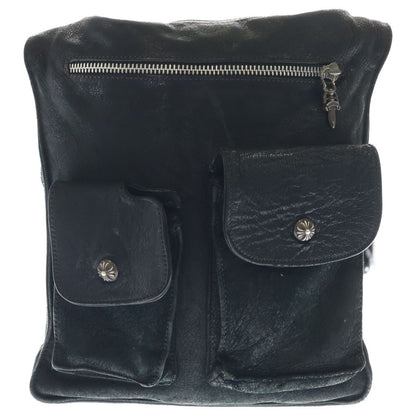 Chrome Hearts F-slinger Shoulder Bag Slinger Suede Black