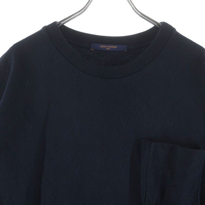 Louis Vuitton Pocket Monogram Short Sleeve T-Shirt Navy M — view 3