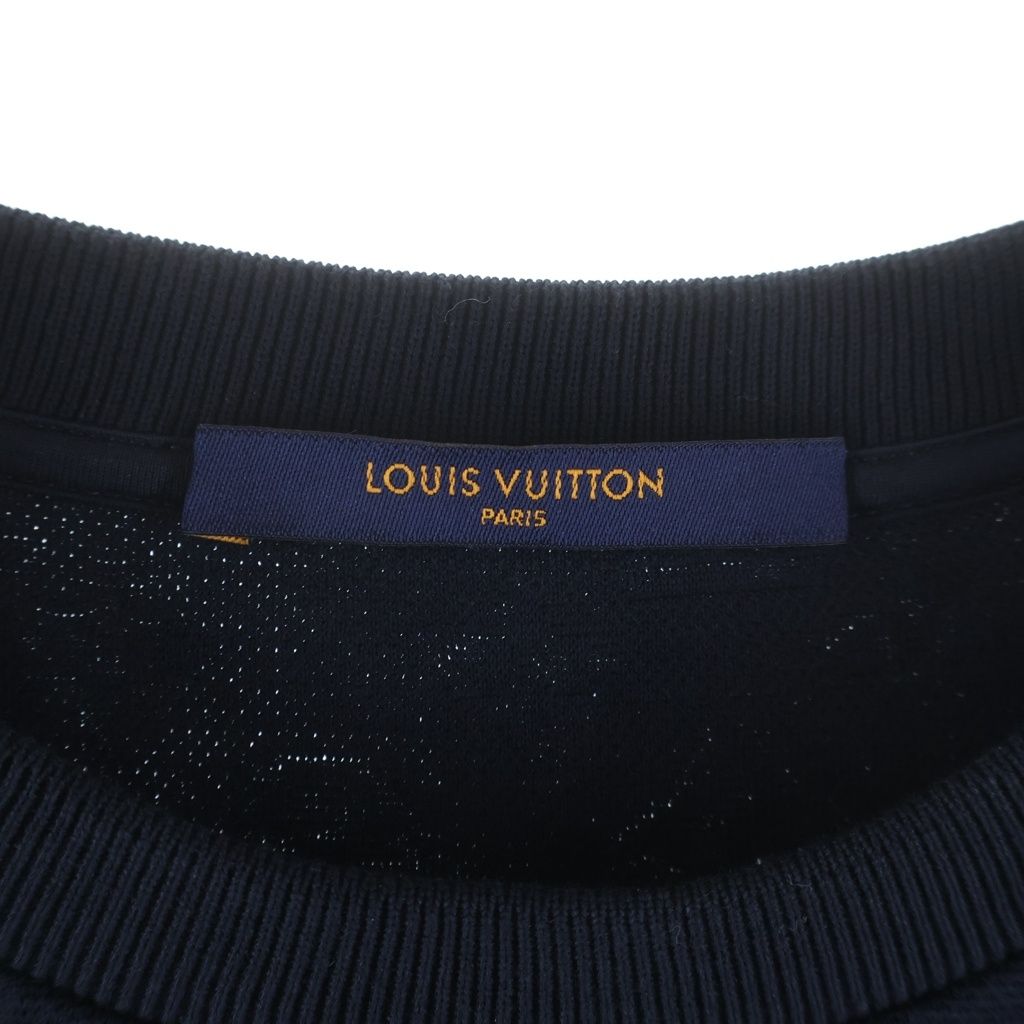 Louis Vuitton Pocket Monogram Short Sleeve T-Shirt Navy M — view 6