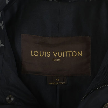 Louis Vuitton Monogram Print Nylon Windbreaker Light Black 46 Jacket — view 6
