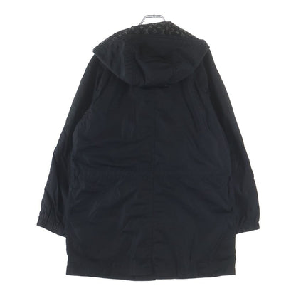 Louis Vuitton Monogram Print Nylon Windbreaker Light Black 46 Jacket — view 2