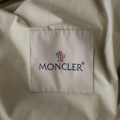 Moncler Alfirk Double Zip Nylon Coat Light Jacket Ivory — view 7