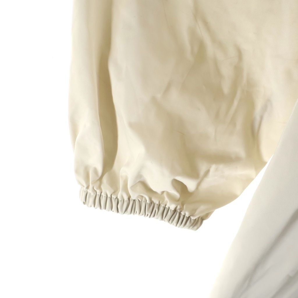 Moncler Alfirk Double Zip Nylon Coat Light Jacket Ivory — view 6