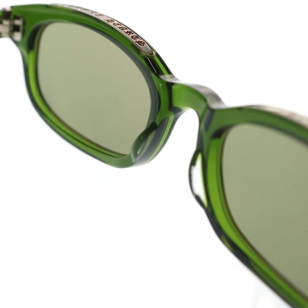 Chrome Hearts Lowrider Oval Frame Sunglasses Green Eyewear — view 5