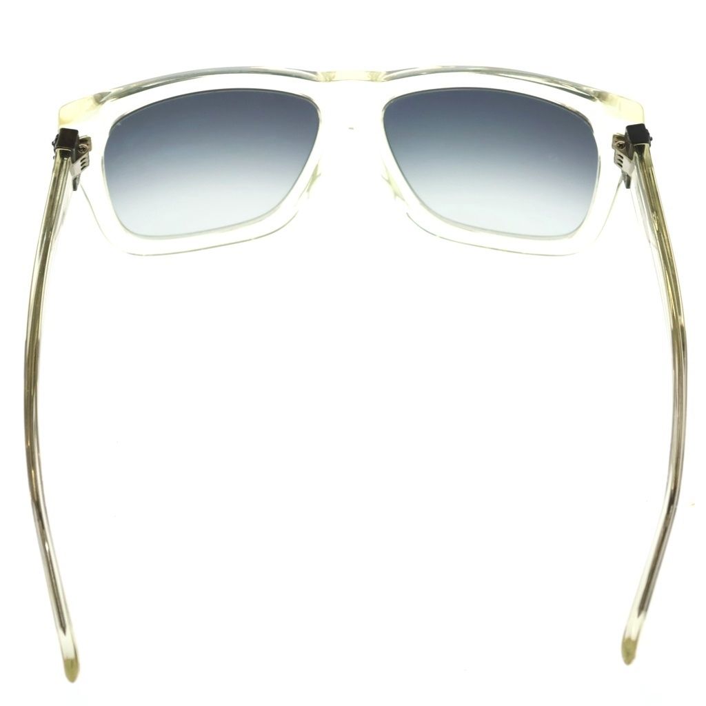 Chrome Hearts Slhore Side Pyramid Motif Clear Frame Sunglasses Eyewear Silver — view 2