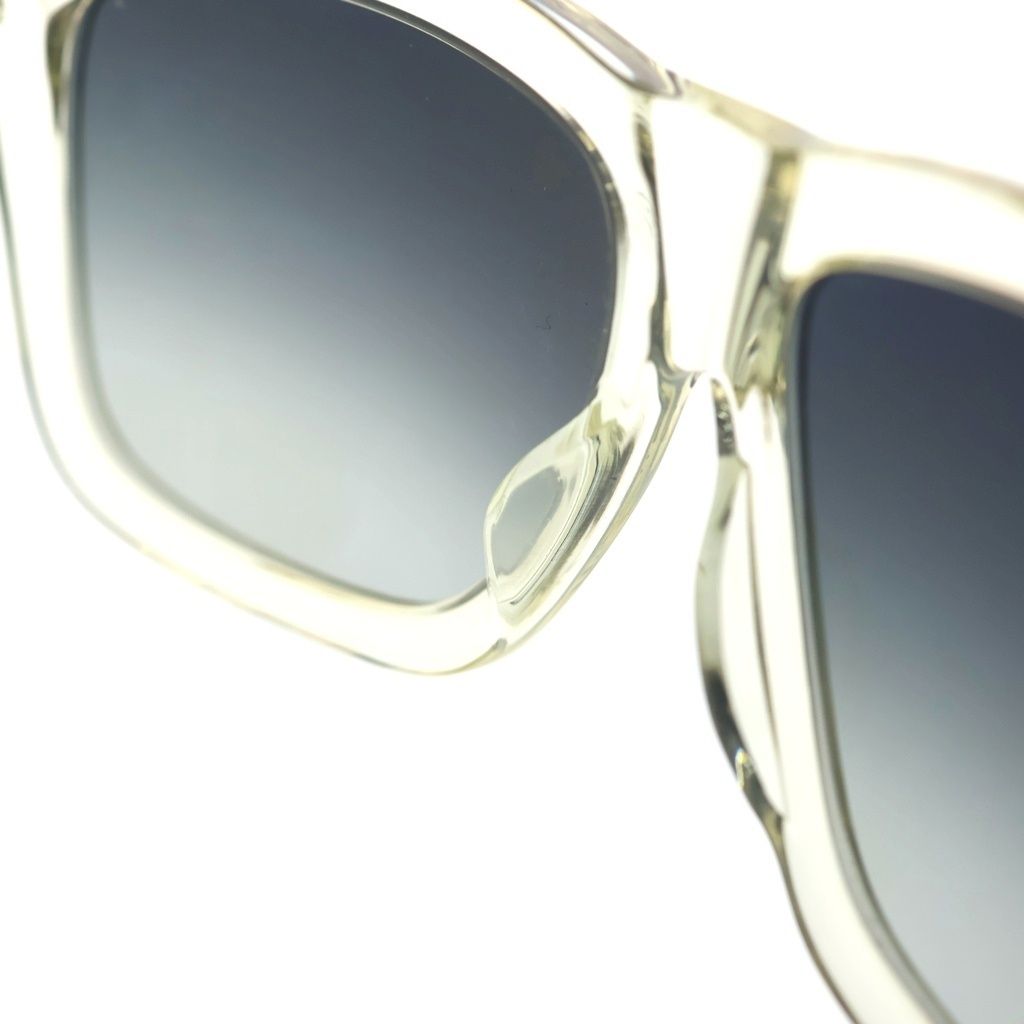 Chrome Hearts Slhore Side Pyramid Motif Clear Frame Sunglasses Eyewear Silver — view 5