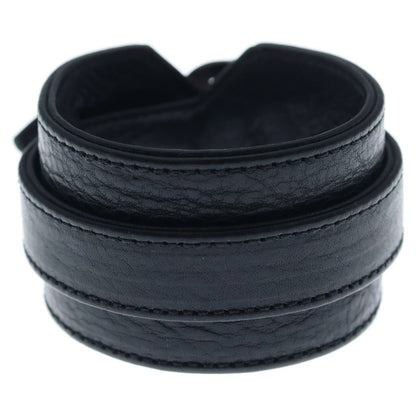 Chrome Hearts RR Tiny Buckle Gunslinger Rock'n'roll Leather Bracelet Black — view 2