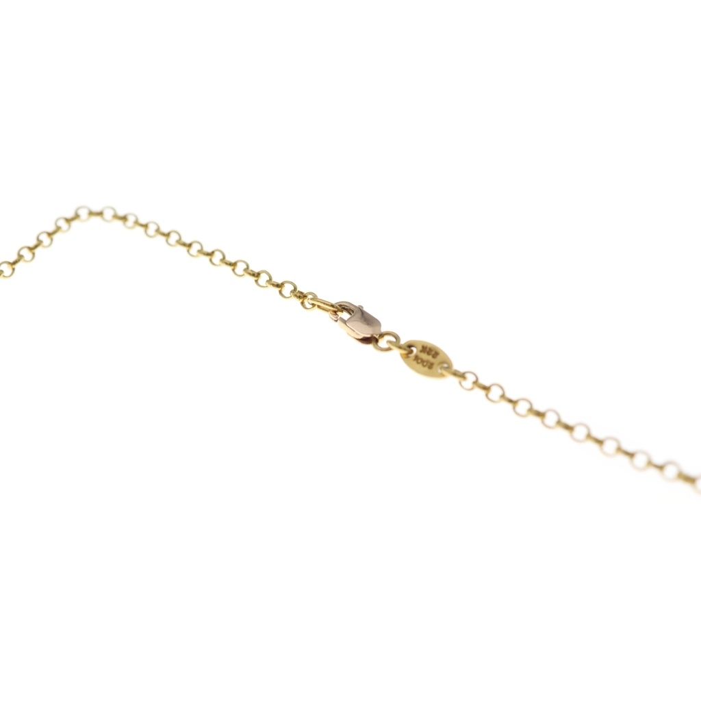 Chrome Hearts 22k Neckchain Roll Chain Necklace Gold — view 3