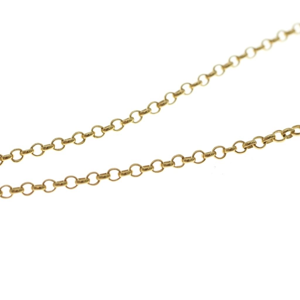 Chrome Hearts 22k Neckchain Roll Chain Necklace Gold — view 4