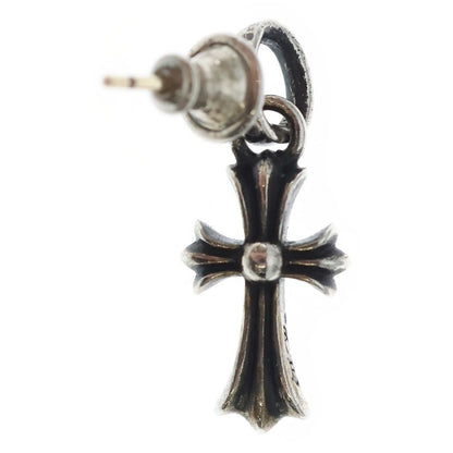 Chrome Hearts Bby Pprchn Baby Fat Cross Drop Earrings Silver — view 2