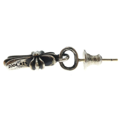 Chrome Hearts Bby Pprchn Baby Fat Cross Drop Earrings Silver — view 3