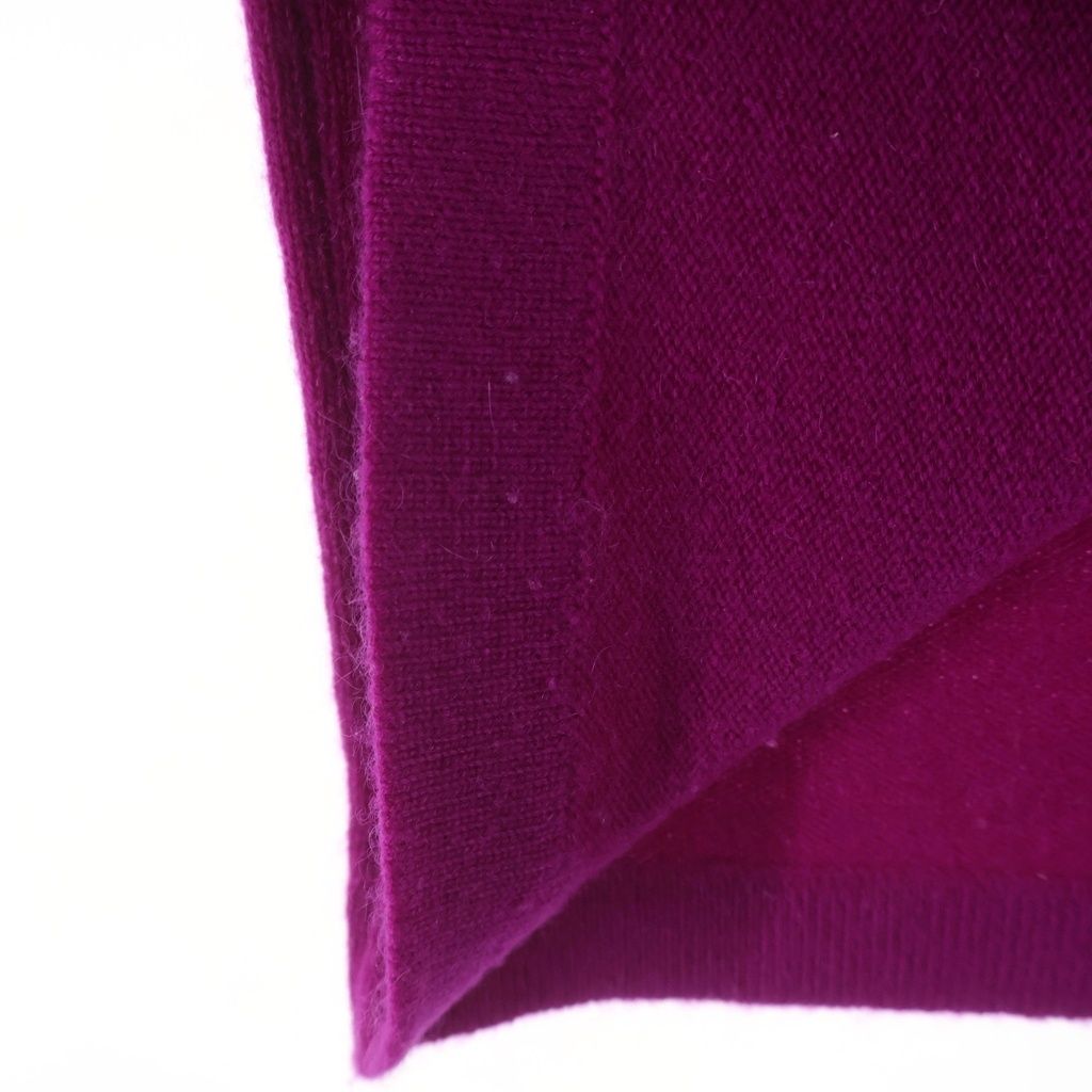 Chanel CC Logo Button Ensemble Skirt Knee Length Purple 42 — view 6