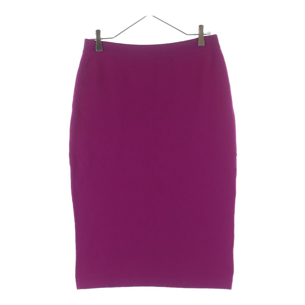 Chanel CC Logo Button Ensemble Skirt Knee Length Purple 42 — view 2