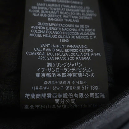 Saint Laurent Paris Skinny Denim Pants Black 26 — view 8