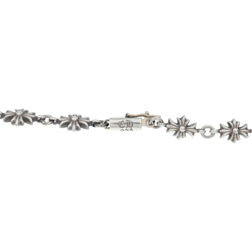 Chrome Hearts Tiny CH Pls Crs Fat Cross CH Plus Necklace Chain Pave Diamond — view 4
