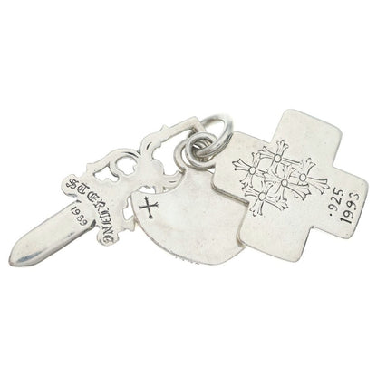 Chrome Hearts Vintage 3 Trinkets Pendant Silver — view 6