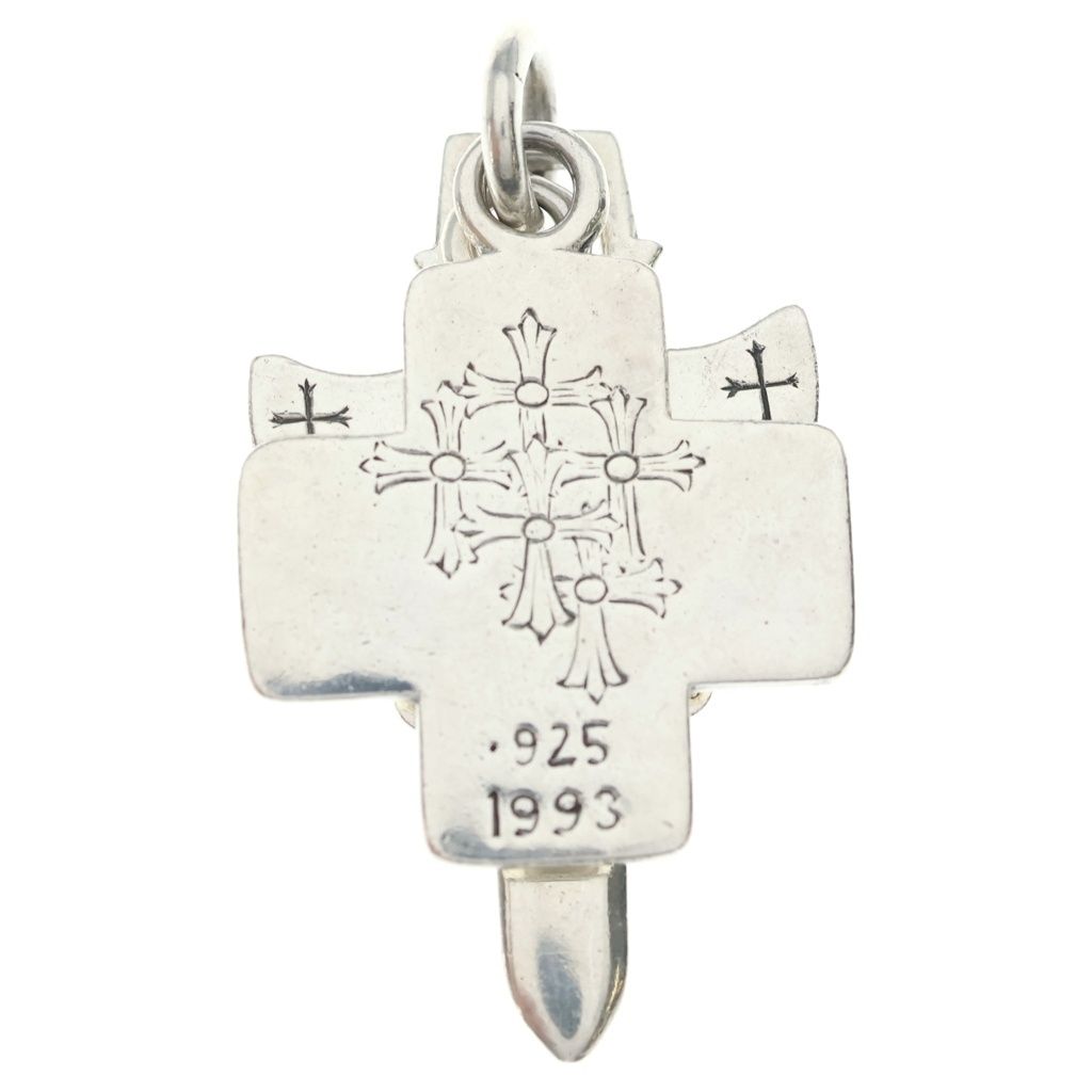Chrome Hearts Vintage 3 Trinkets Pendant Silver — view 2