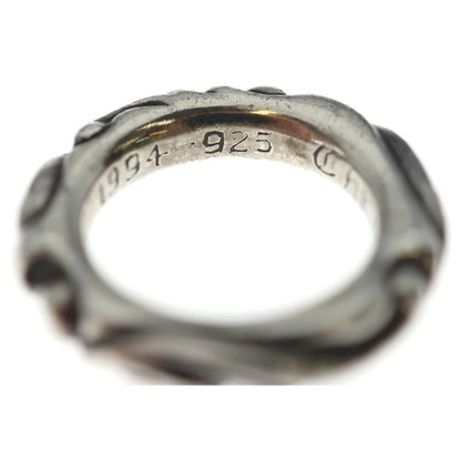 Chrome Hearts Scrl Band Scroll Ring Silver — view 6