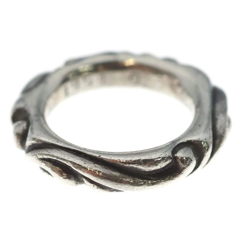Chrome Hearts Scrl Band Scroll Ring Silver — view 2