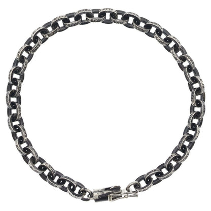 Chrome Hearts Paper Chain Bracelet Silver — view 2