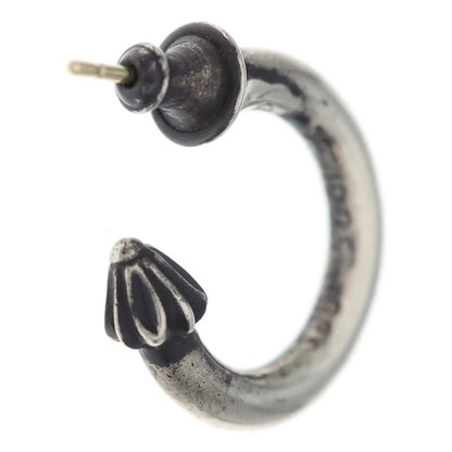Chrome Hearts Hoop Plain Earrings Silver — view 2
