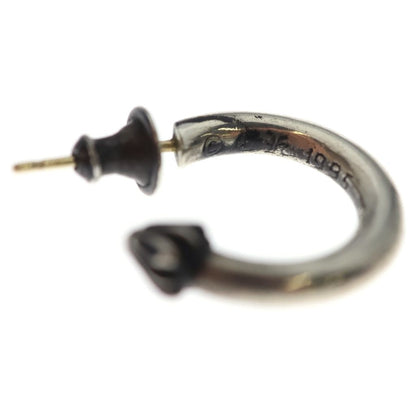 Chrome Hearts Hoop Plain Earrings Silver — view 5