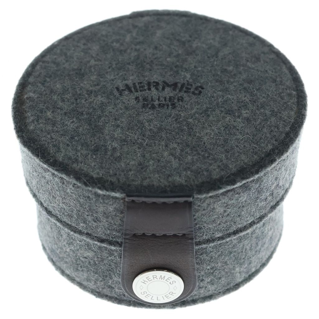 Hermes Suger Box Sugar Box Case Gray