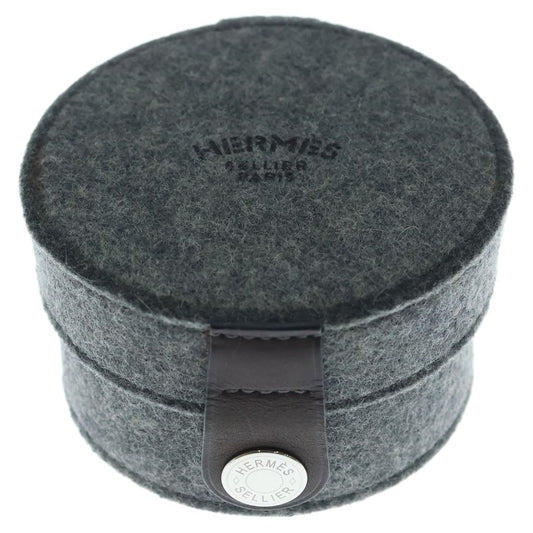 Hermes Suger Box Sugar Box Case Gray