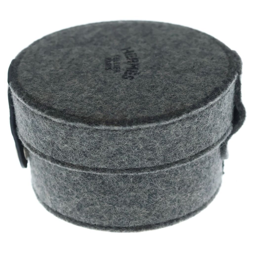 Hermes Suger Box Sugar Box Case Gray — view 4