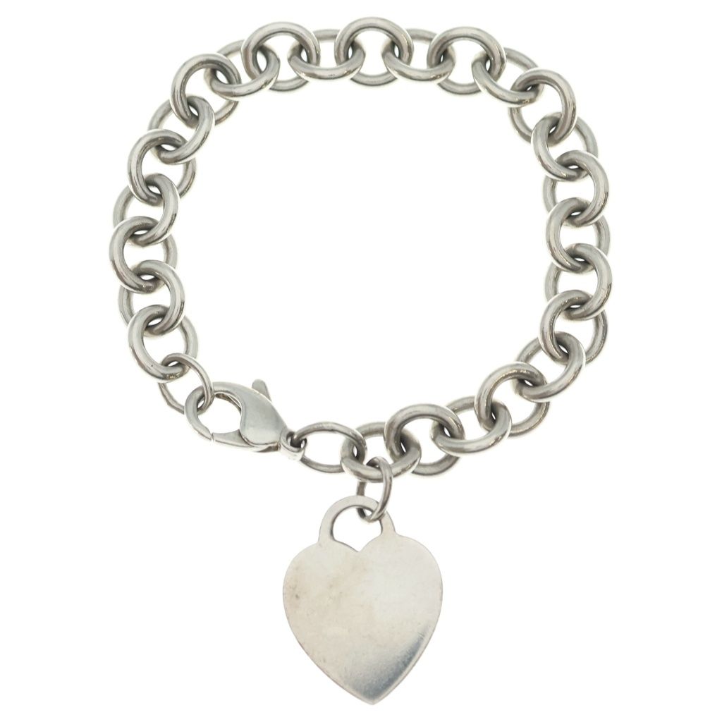 Tiffany & Co Return to Heart Chain Bracelet Silver