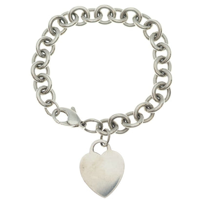 Tiffany & Co Return to Heart Chain Bracelet Silver