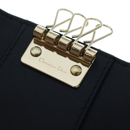 Dior My Aster Key Case My Cannage Lambskin Black Key Holder — view 5