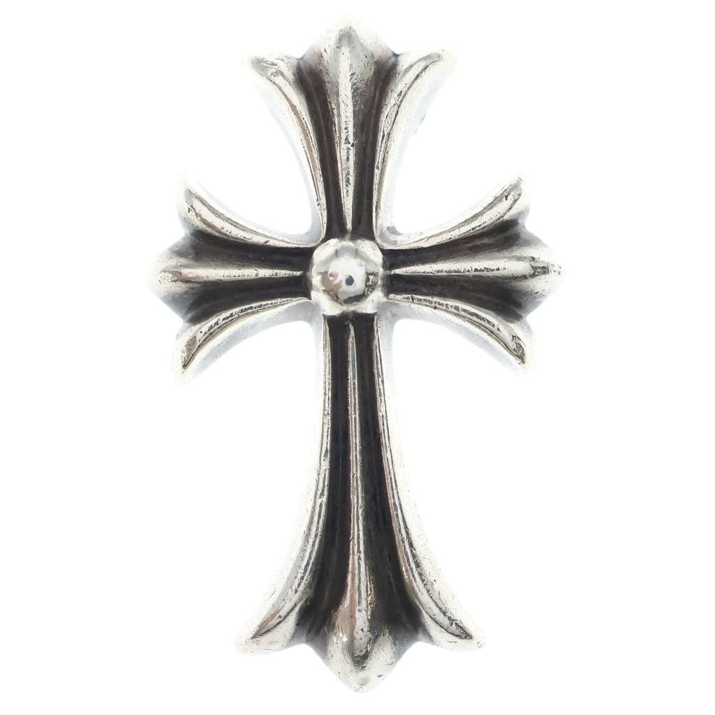 Chrome Hearts CH Crs Sml Small CH Cross Pendant Silver