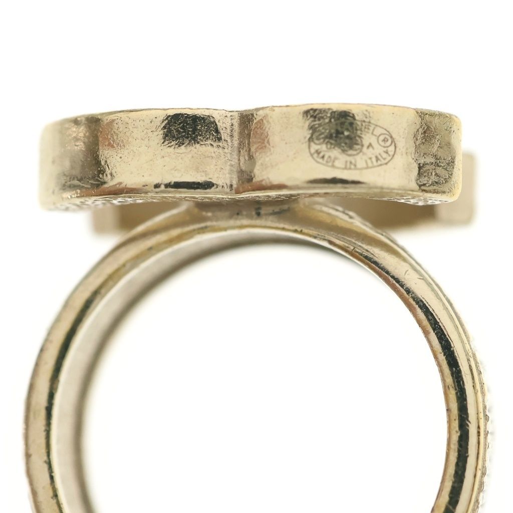 Chanel CC Logo Ring Gold — view 5