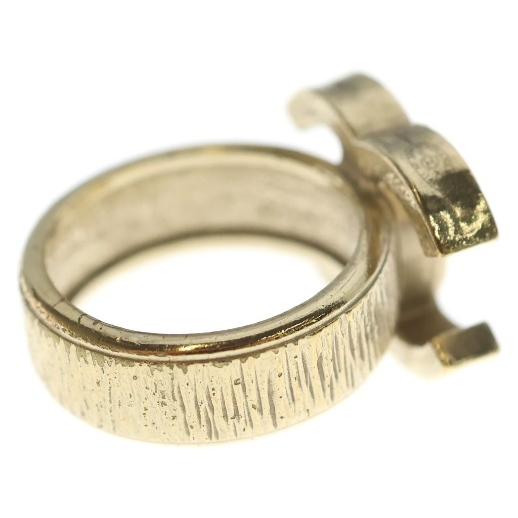 Chanel CC Logo Ring Gold — view 6