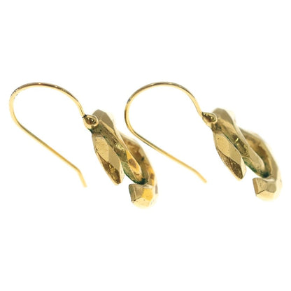 Chanel CC Logo Earrings Gold — view 4