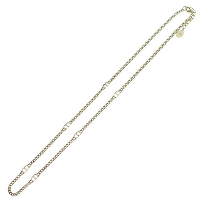 Dior CD Icon Chain Link Necklace Gold — view 2