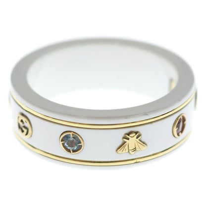 Gucci Gemstone Icon Ring White Ceramic — view 3